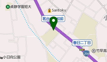 文京区立茗台中学校の地図画像