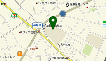 品川区立荏原平塚学園の地図画像