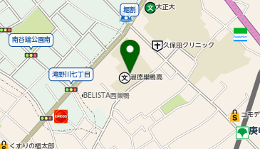 私立淑徳巣鴨中学校の地図画像