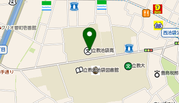私立立教池袋中学校の地図画像