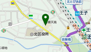 私立順天中学校の地図画像