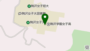 私立駒沢学園女子中学校の地図画像