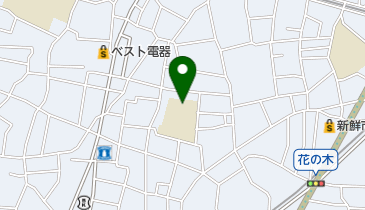 荒川区立第四中学校の地図画像