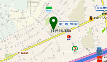 私立富士見丘中学校の地図画像