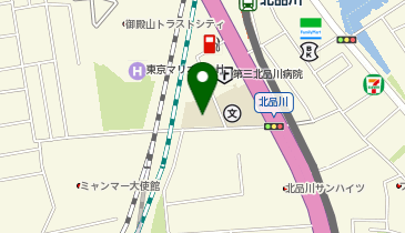 私立品川女子学院中等部の地図画像