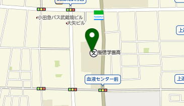 私立聖徳学園中学校の地図画像