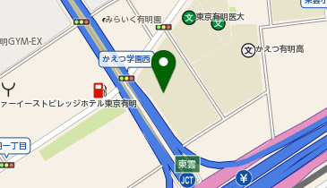 江東区立有明中学校の地図画像