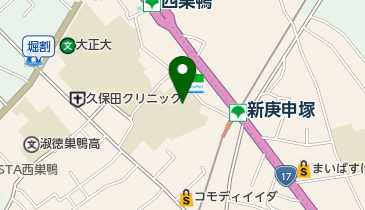 豊島区立巣鴨北中学校の地図画像