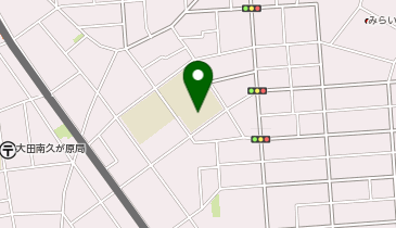 大田区立大森第七中学校の地図画像