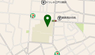 葛飾区立高砂中学校の地図画像