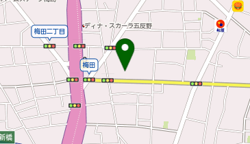 私立東京みらい中学校の地図画像