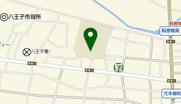 八王子市立たがの杜小中学校の地図画像