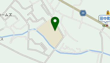 昭島市立田中小学校の地図画像