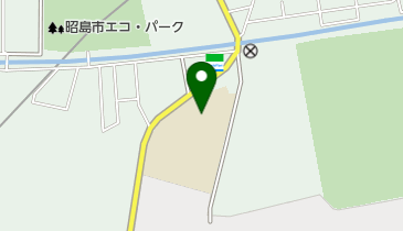 昭島市立拝島第二小学校の地図画像