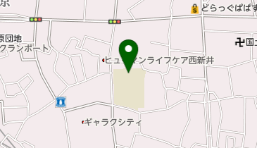 足立区立島根小学校の地図画像