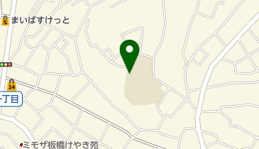 板橋区立志村第五小学校の地図画像