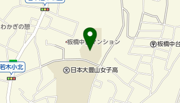 板橋区立緑小学校の地図画像