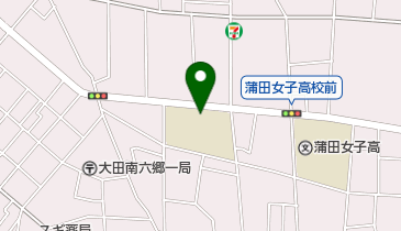 大田区立出雲小学校の地図画像
