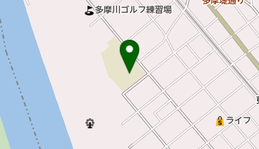 大田区立嶺町小学校の地図画像