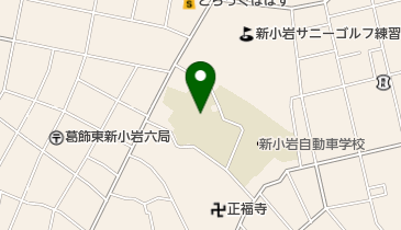 葛飾区立上小松小学校の地図画像