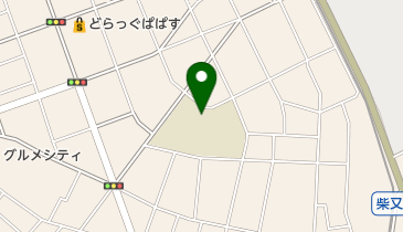 葛飾区立北野小学校の地図画像