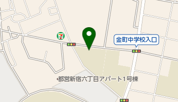 葛飾区立花の木小学校の地図画像