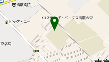 清瀬市立清瀬第三小学校の地図画像