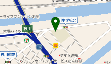 江東区立枝川小学校の地図画像