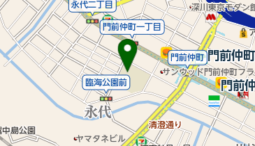 江東区立臨海小学校の地図画像