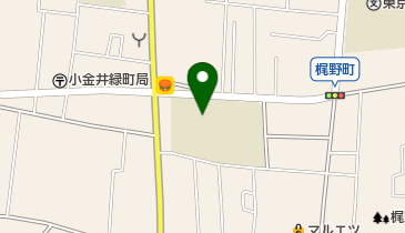 小金井市立小金井第三小学校の地図画像