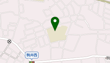 狛江市立狛江第六小学校の地図画像