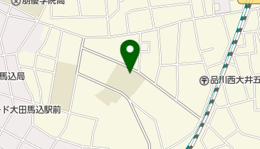 品川区立伊藤小学校の地図画像