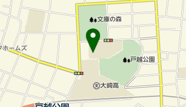 品川区立戸越小学校の地図画像