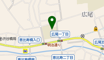 渋谷区立臨川小学校の地図画像