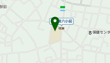 杉並区立杉並第六小学校の地図画像