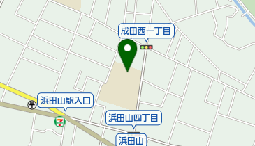 杉並区立浜田山小学校の地図画像