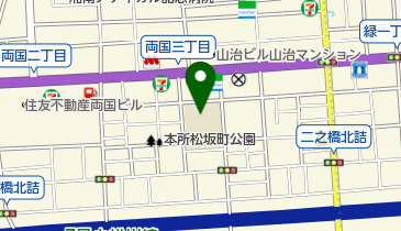 墨田区立両国小学校の地図画像