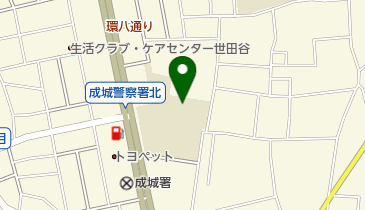 世田谷区立船橋小学校の地図画像