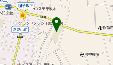 台東区立谷中小学校の地図画像