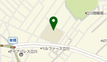 立川市立第二小学校の地図画像