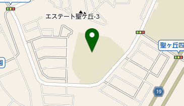 多摩市立聖ヶ丘小学校の地図画像