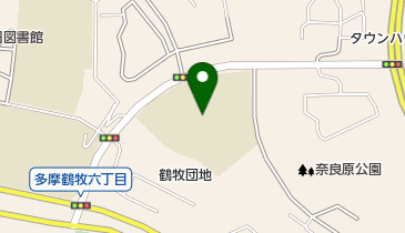 多摩市立南鶴牧小学校の地図画像