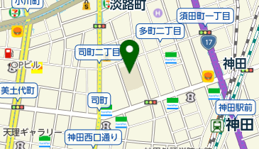 千代田区立千代田小学校の地図画像