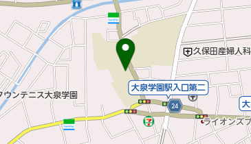 練馬区立大泉小学校の地図画像