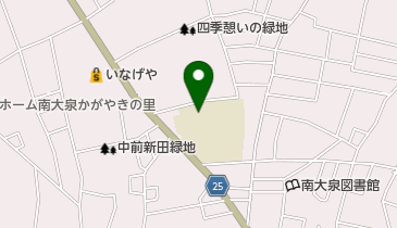 練馬区立大泉第二小学校の地図画像