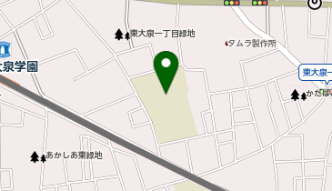 練馬区立大泉東小学校の地図画像
