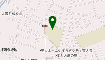 練馬区立大泉南小学校の地図画像