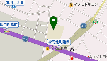 練馬区立北町小学校の地図画像