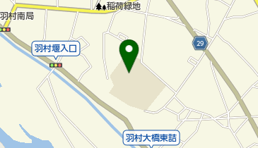 羽村市立羽村東小学校の地図画像