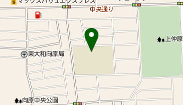 東大和市立第五小学校の地図画像